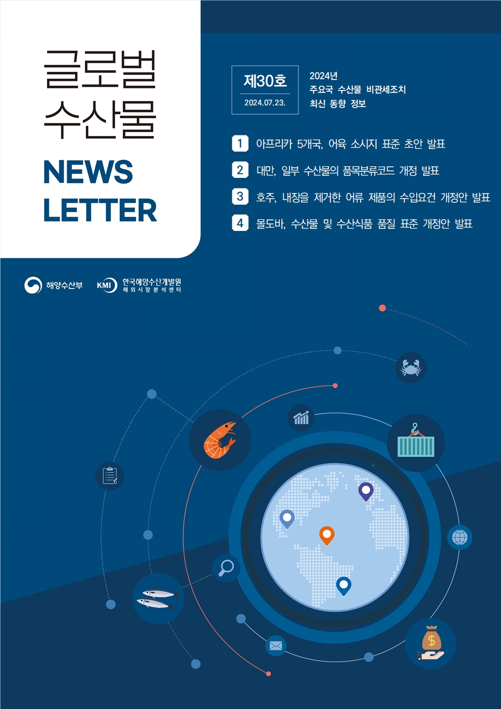 2024년 글로벌 수산물 News LETTER 제30호 표지